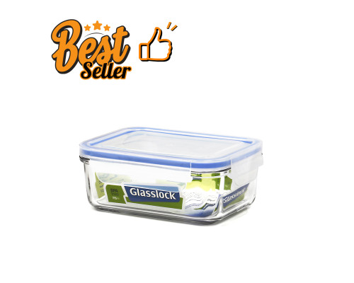 Glasslock Classic Tempered Glass 715ml Rectangle Container